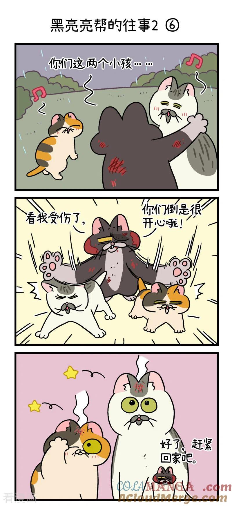 番外9下黑亮亮帮的往事-阿满和麦茶-新漫画 日胖大海寺（第5张）