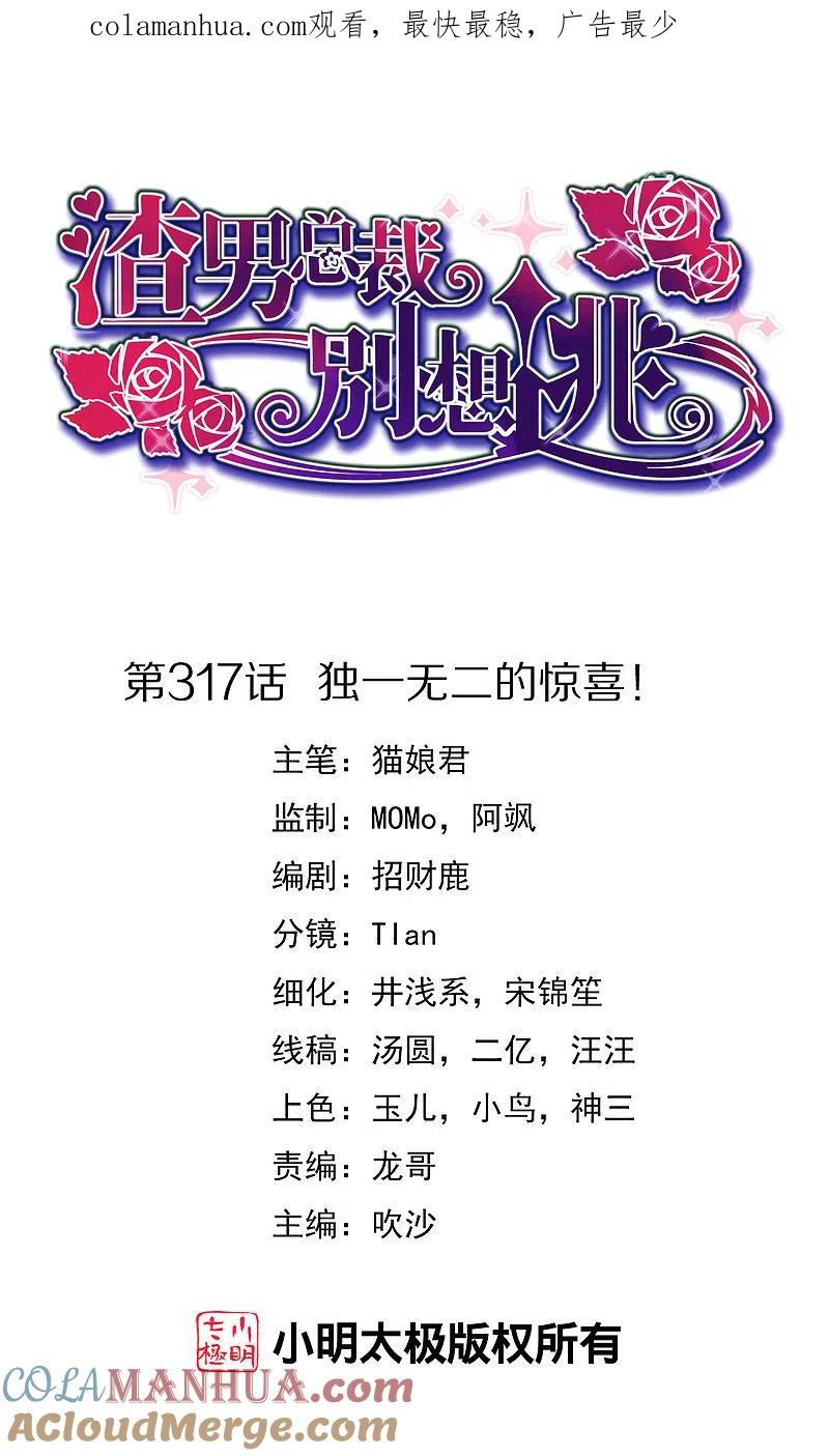 第317话独一无二的惊喜！-渣男总裁别想逃-极漫文化（第1张）
