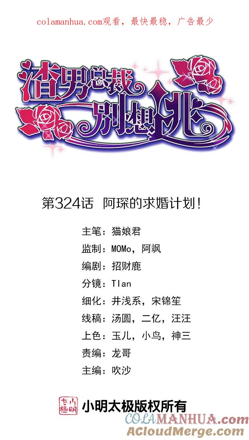 第324话阿琛的求婚计划！-渣男总裁别想逃-极漫文化（第1张）