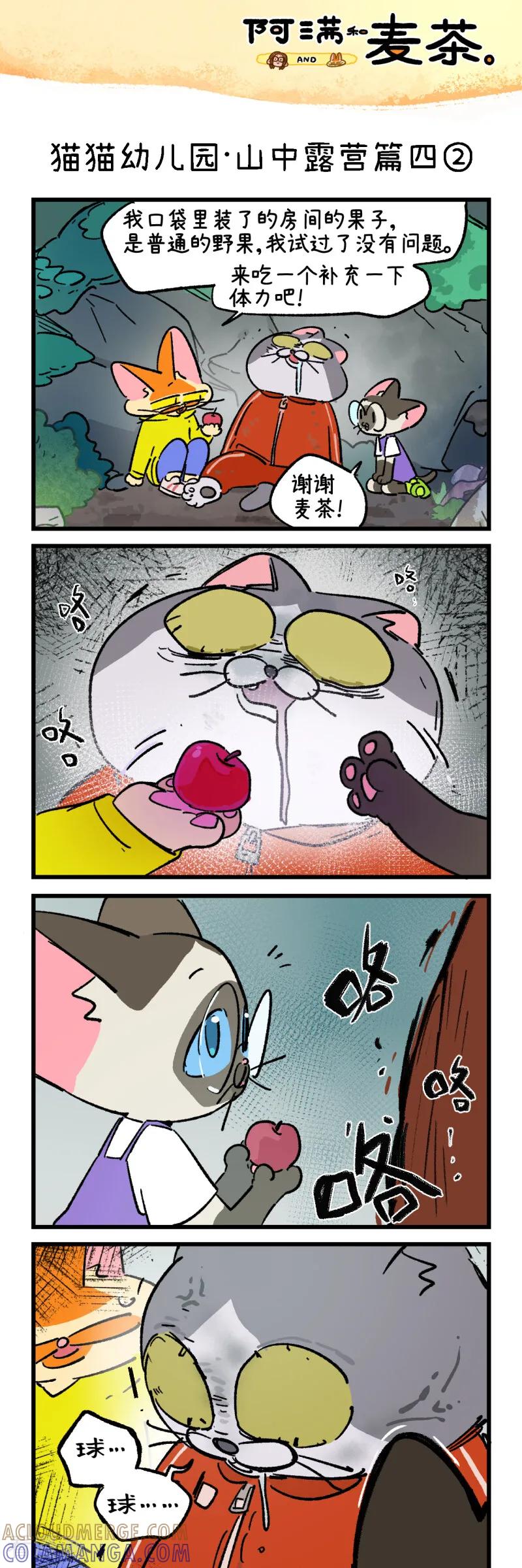 第264话-阿满和麦茶-新漫画 日胖大海寺（第3张）