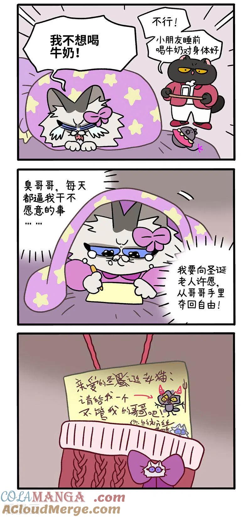 番外11上花娇的圣诞愿望1-阿满和麦茶-新漫画 日胖大海寺（第3张）