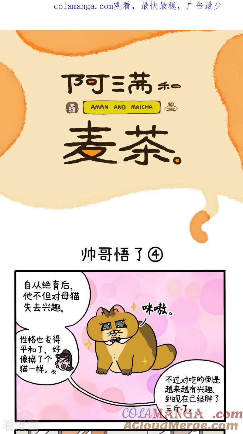 第81话2帅哥悟了2-阿满和麦茶-新漫画 日胖大海寺（第1张）