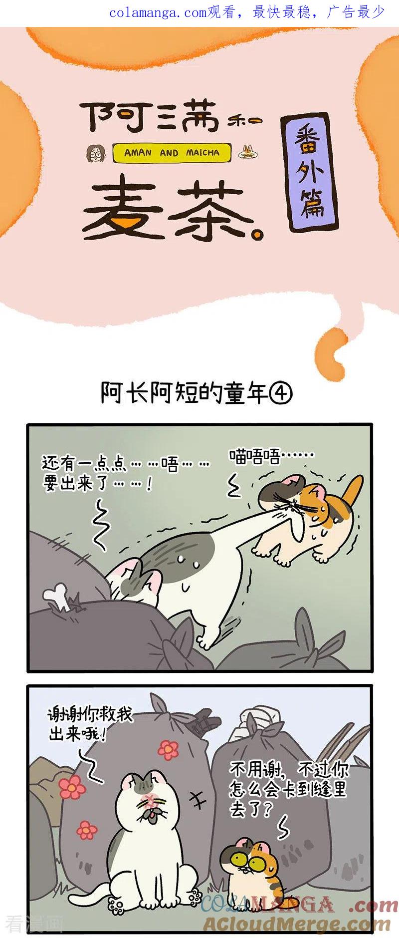 番外7下阿长阿短的童年-阿满和麦茶-新漫画 日胖大海寺（第1张）