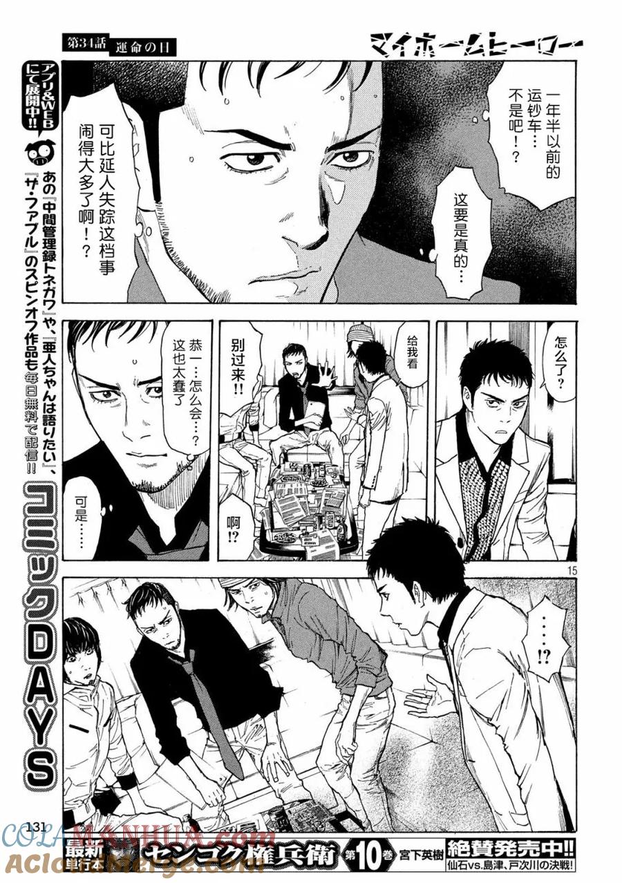 第34话命运的日-MY HOME HERO-山川直辉 朝基まさし（第15张）