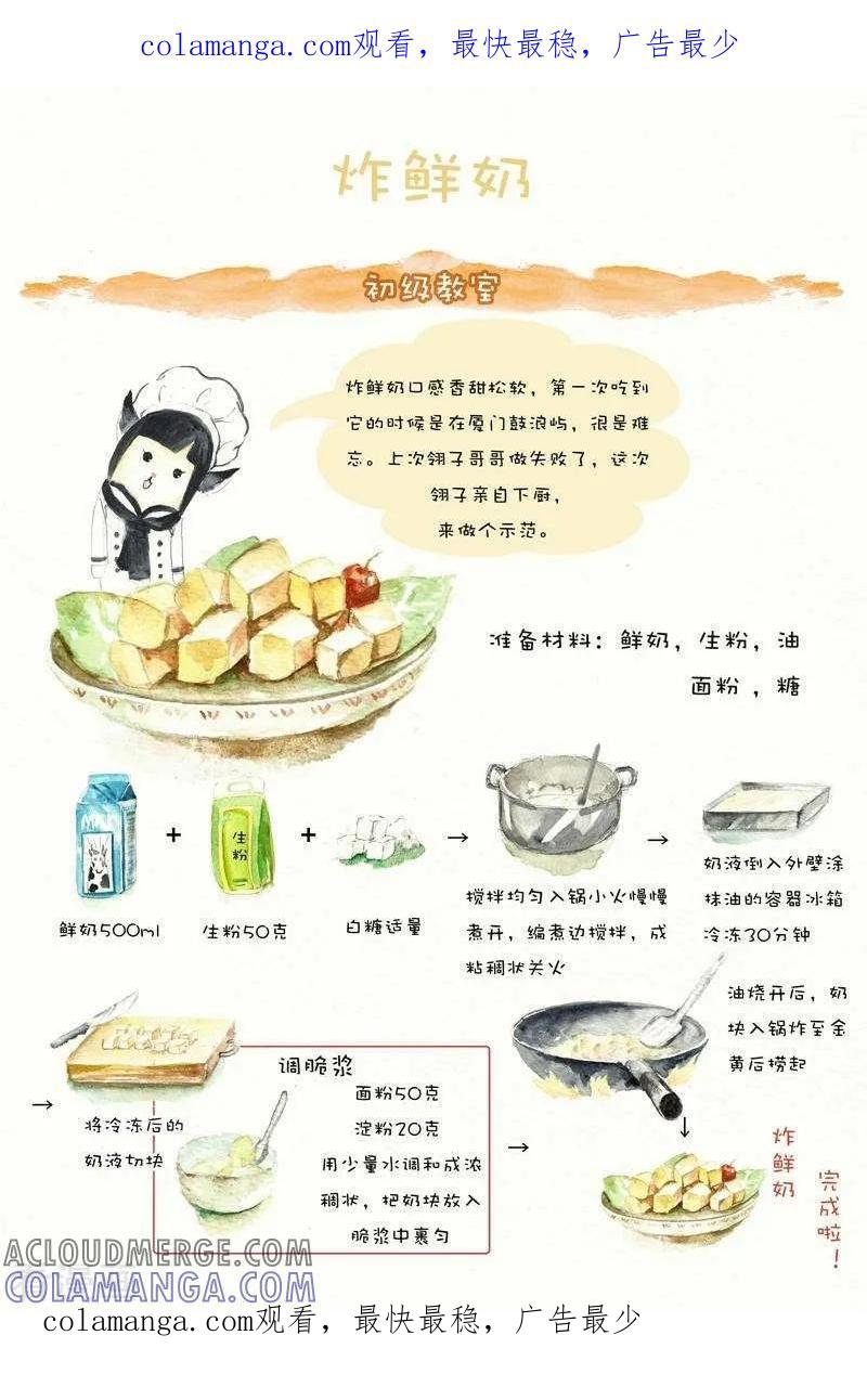 第114话炸鲜奶-翎子的吃货部落-翎沙华（第1张）