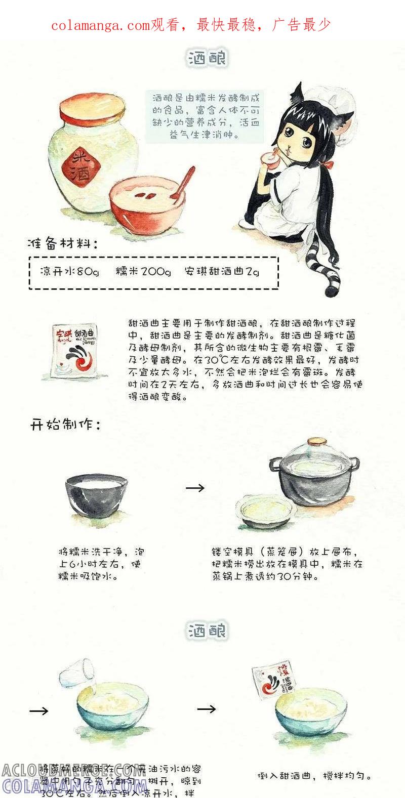 第36话酒酿-翎子的吃货部落-翎沙华（第1张）