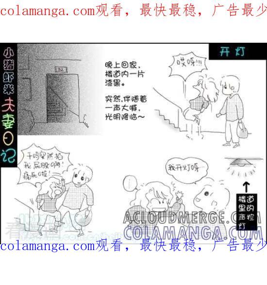 第44话开灯-七年不痒——小猪虾米夫妻日记（第三季）-北碚小猪（第1张）