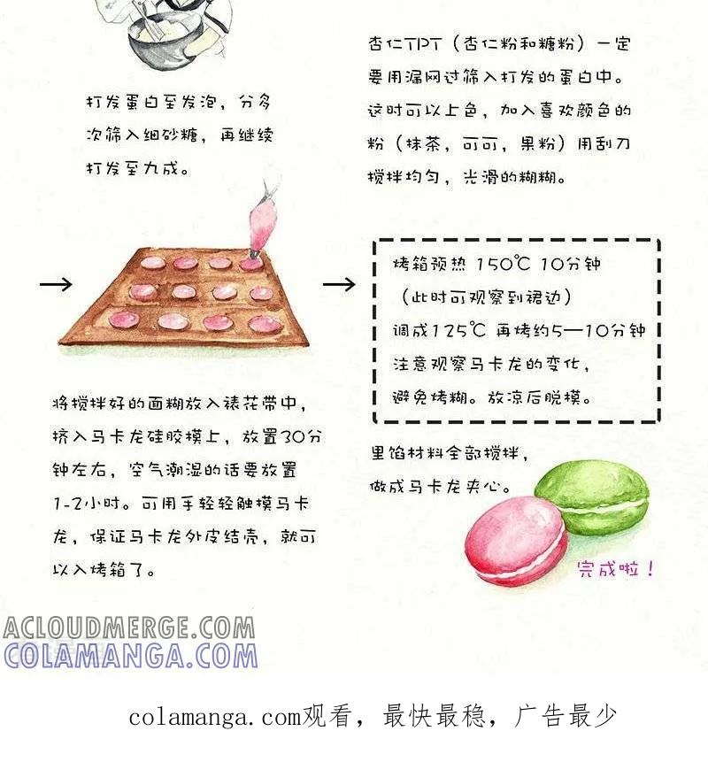 第45话马卡龙-翎子的吃货部落-翎沙华（第2张）