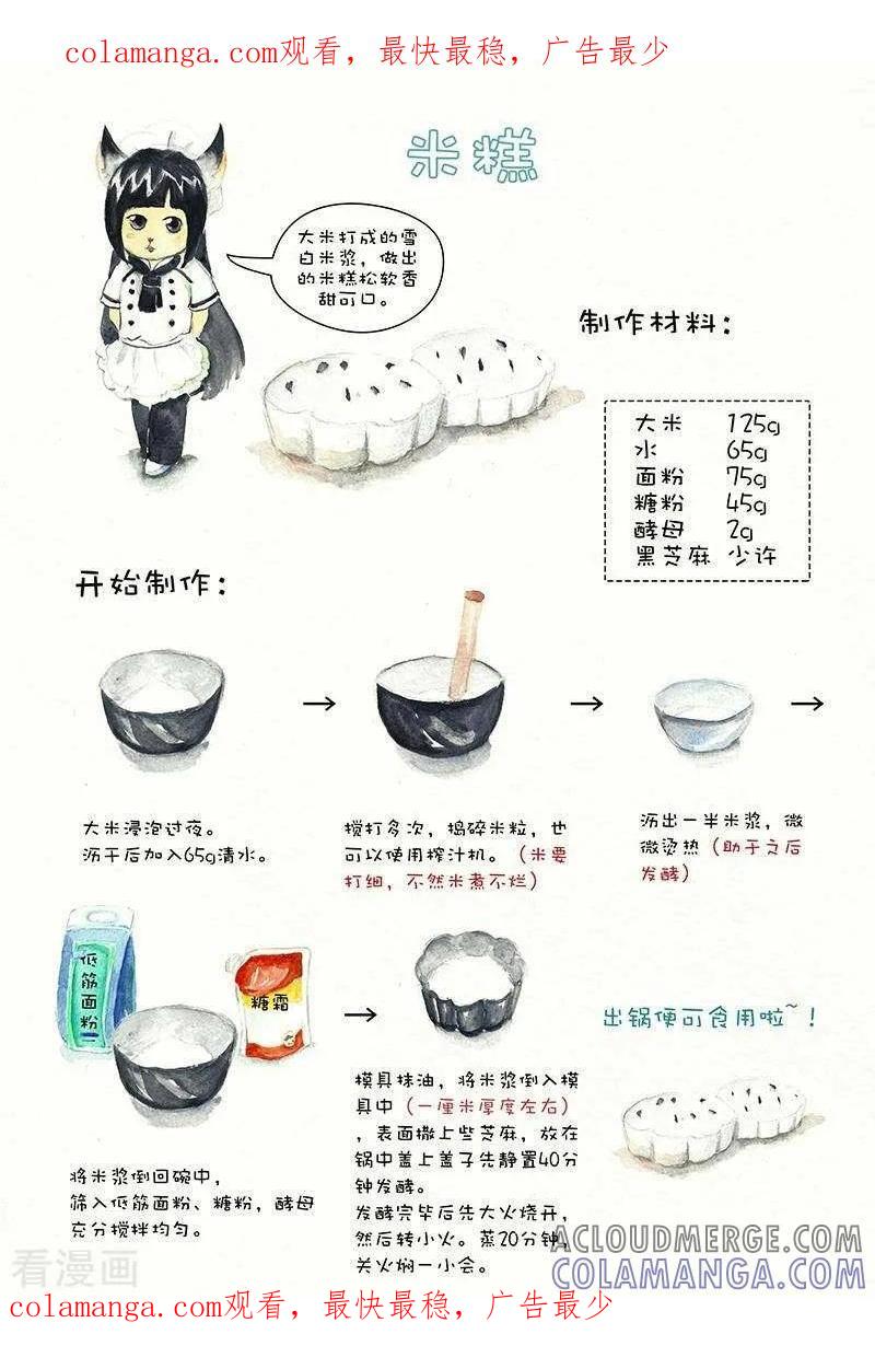 第53话米糕-翎子的吃货部落-翎沙华（第1张）