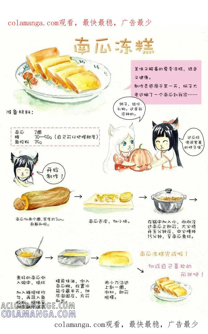 第63话南瓜冻糕-翎子的吃货部落-翎沙华（第1张）