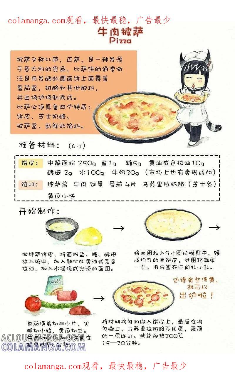 第71话牛肉披萨-翎子的吃货部落-翎沙华（第1张）