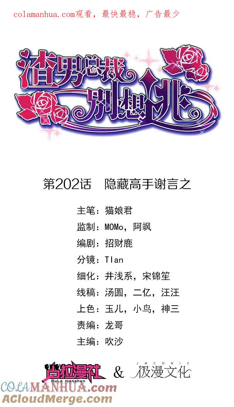 第202话隐藏高手谢言之-渣男总裁别想逃-极漫文化（第1张）