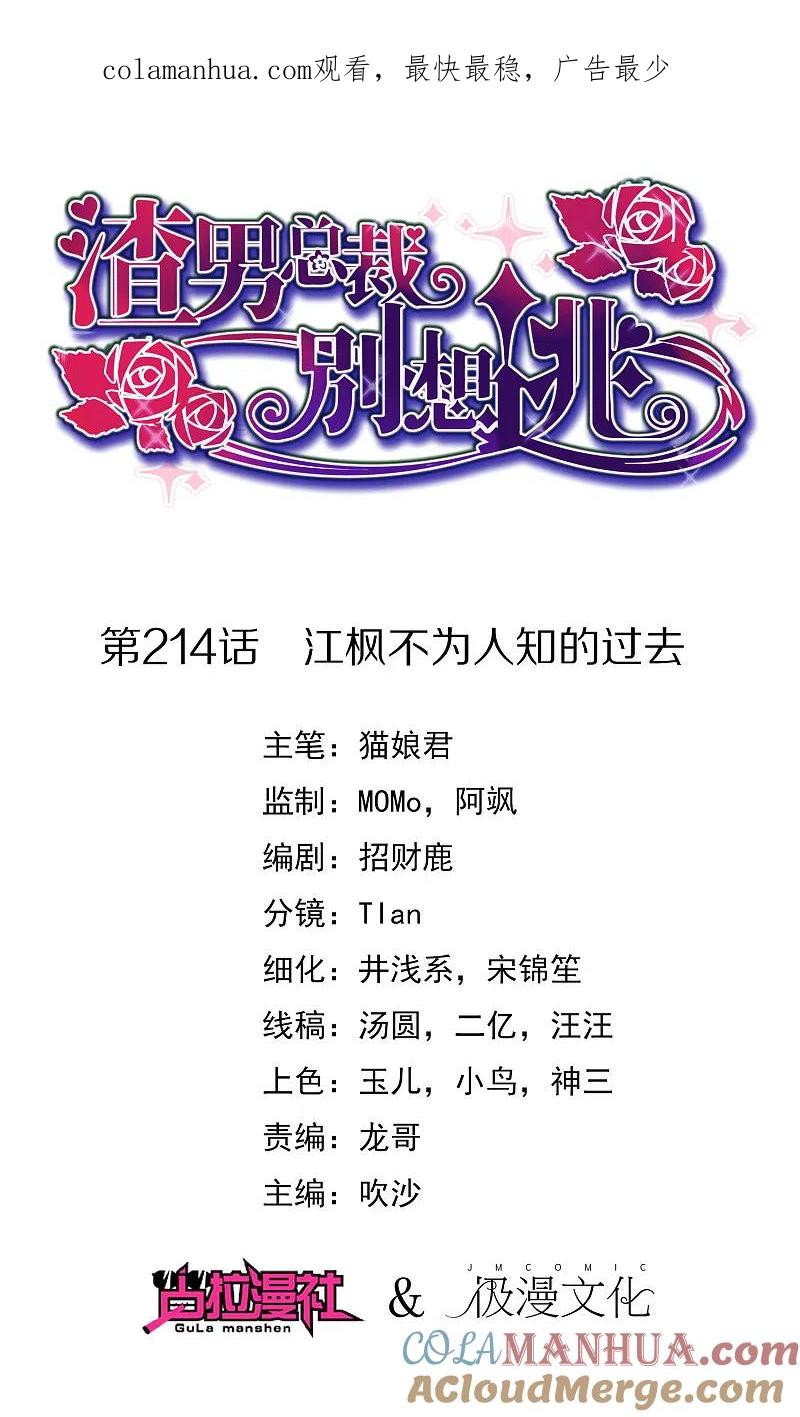 第214话江枫不为人知的过去-渣男总裁别想逃-极漫文化（第1张）