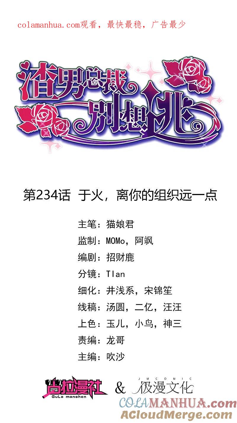 第234话于火，离你的组织远一点-渣男总裁别想逃-极漫文化（第1张）