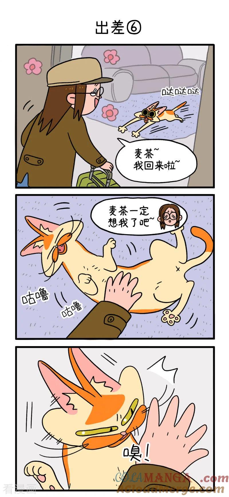 第6话2出差-阿满和麦茶-新漫画 日胖大海寺（第5张）