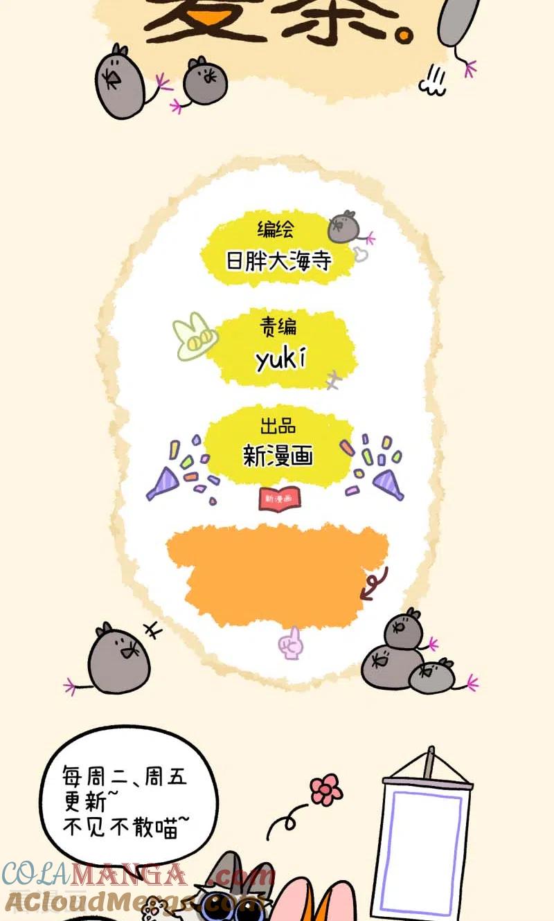 第82话2猫咪再聚会-阿满和麦茶-新漫画 日胖大海寺（第8张）
