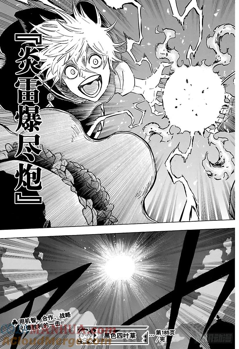 185梦幻的邂逅-黑色四叶草-田畠裕基,集英社（第17张）