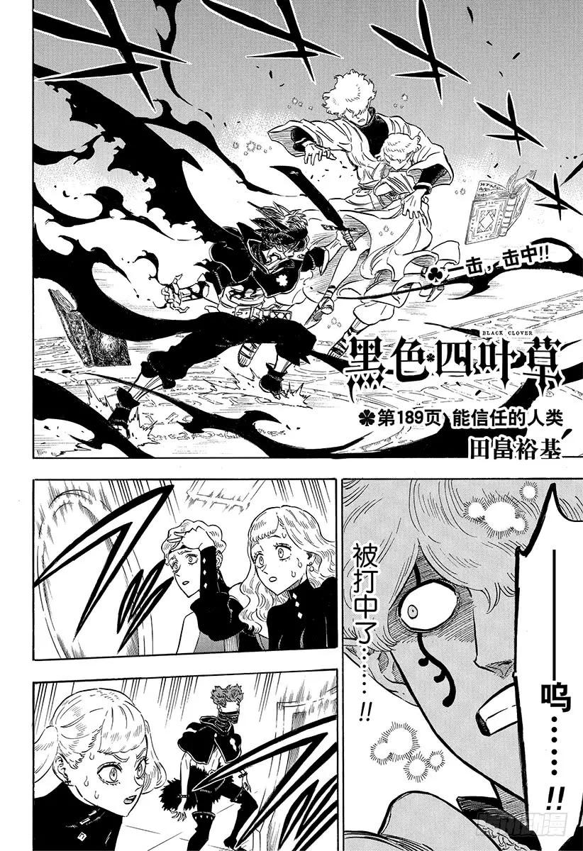 189能信任的人类-黑色四叶草-田畠裕基,集英社（第2张）