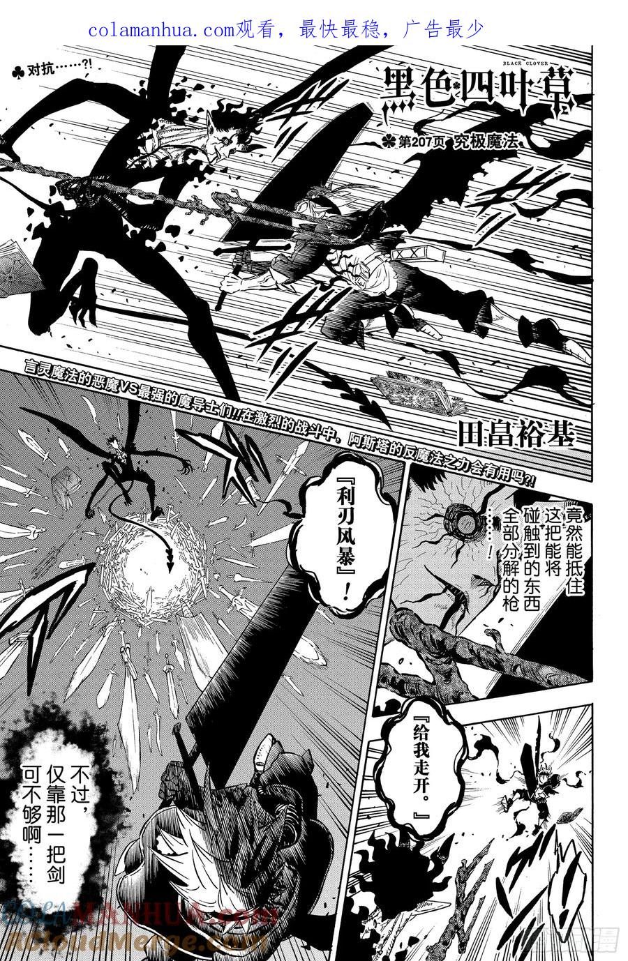 207究极魔法-黑色四叶草-田畠裕基,集英社（第1张）