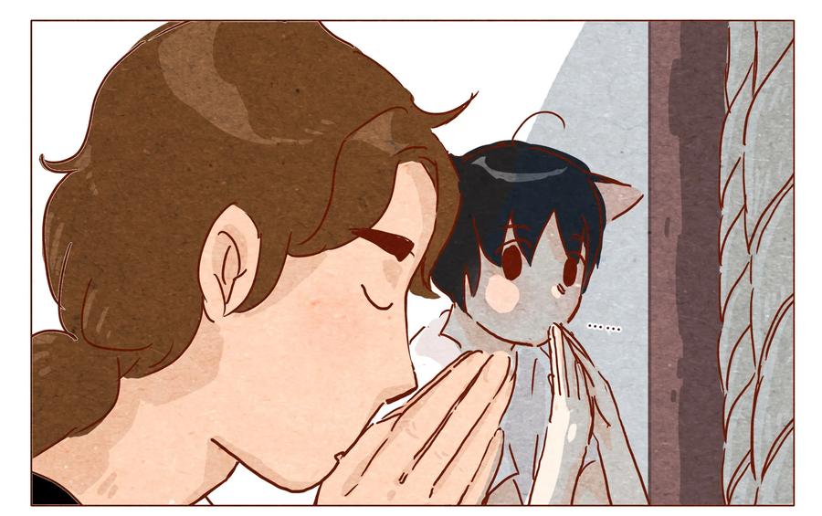 第25话危机四伏的霓虹行（一）-喂，看见耳朵啦-特雷西胡,漫漫漫画（第2张）