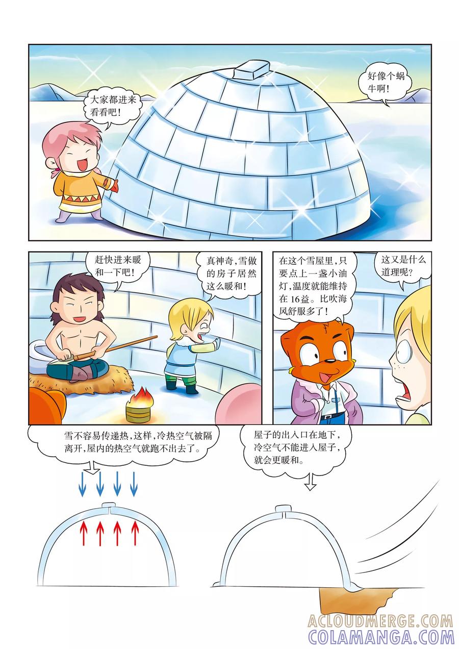第8话住进了伊格鲁-虹猫蓝兔漫画科学探险之阿拉斯加历险记-虹猫蓝兔（第7张）