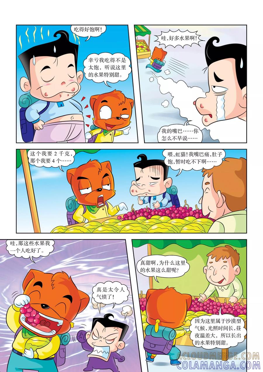 第2话沙漠绿洲-虹猫蓝兔漫画科学探险之罗布泊历险记-虹猫蓝兔（第3张）
