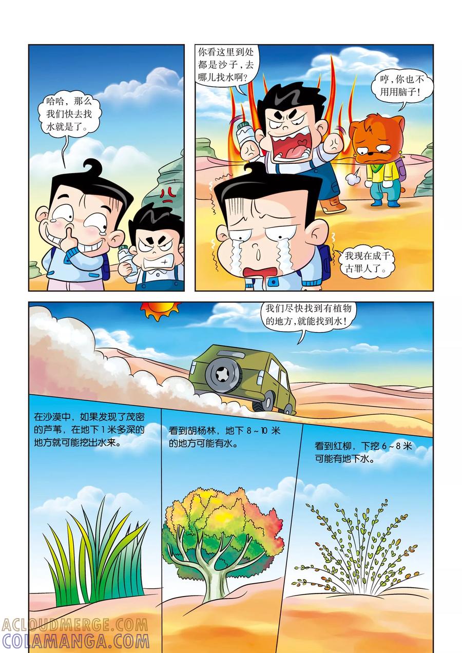 第6话水！水！水！-虹猫蓝兔漫画科学探险之罗布泊历险记-虹猫蓝兔（第3张）