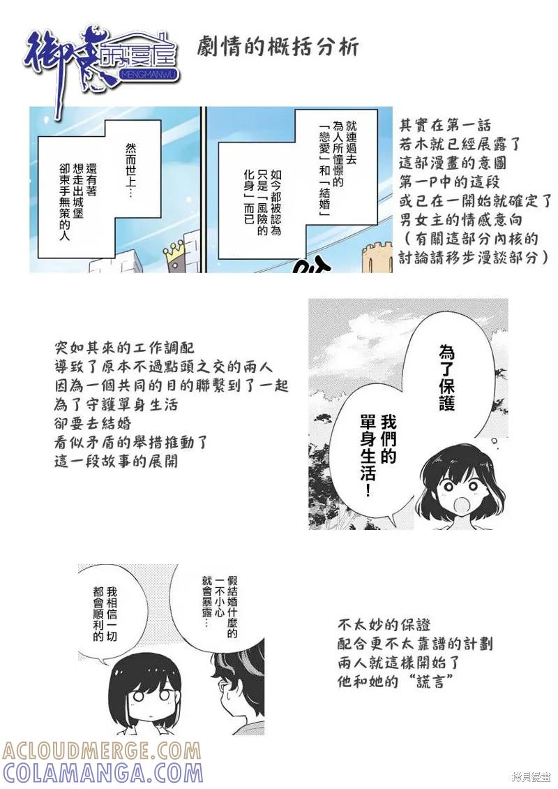 汉化组漫评01-真的要结婚吗？！-若木民喜（第1张）