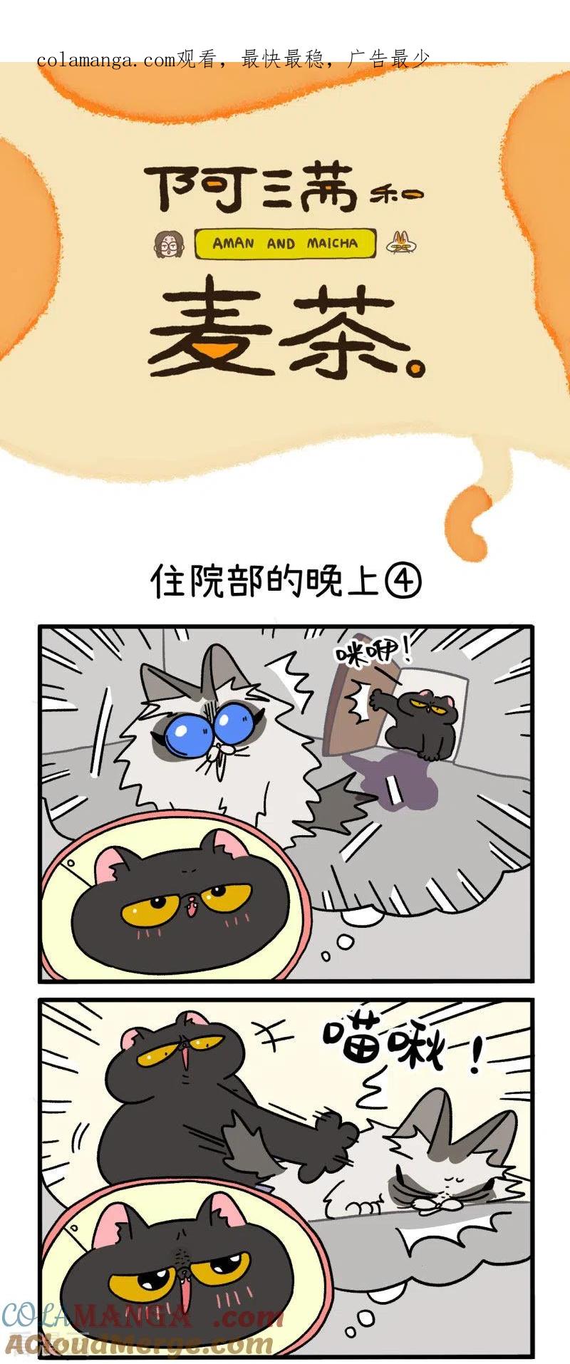第19话2住院部的晚上-阿满和麦茶-新漫画 日胖大海寺（第1张）