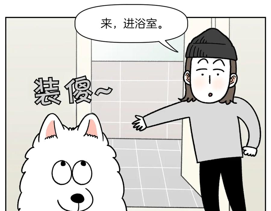 第47话把狗狗引到浴室-我的狗子叫棉花-milo+Polarfox（第8张）