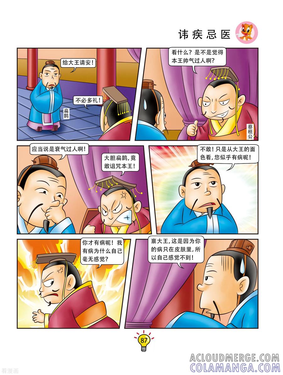 第89话讳疾忌医-虹猫蓝兔大话成语-虹猫蓝兔（第2张）