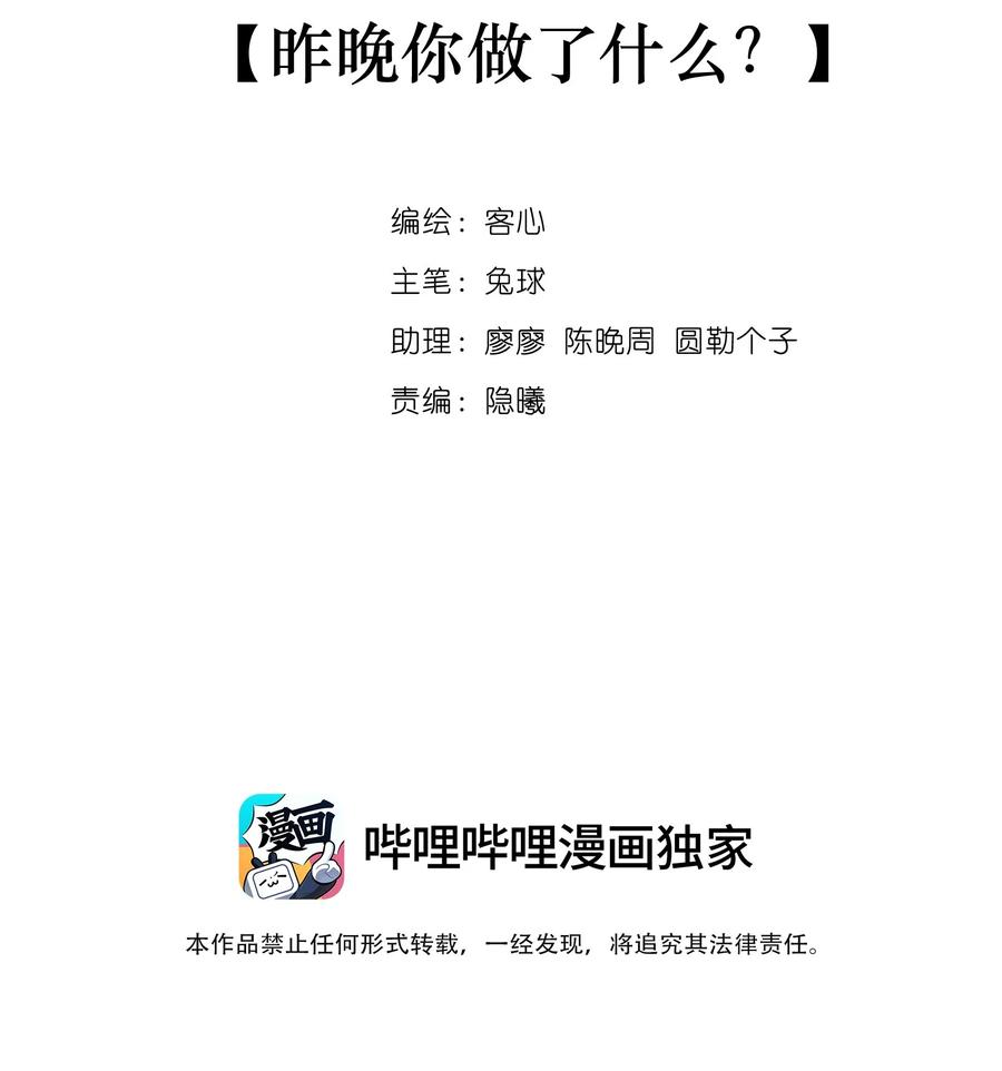 076昨晚你做了什么？-我家偶像有点不对劲-客心（第2张）