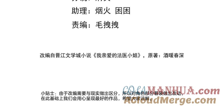 第六话威胁-我亲爱的法医小姐-酒暖春深（原著）+鲸元社（画面）+ 欲言文化（编剧）（第4张）