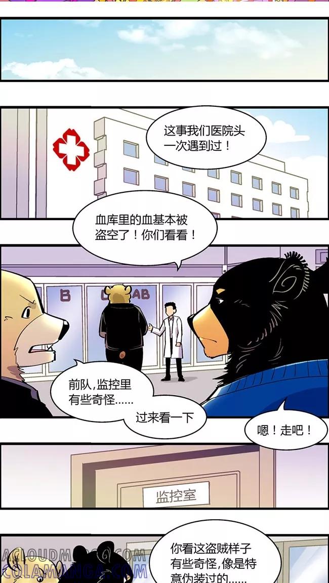 第167话血库被盗案(1)-熊警察-毅鼠（第2张）