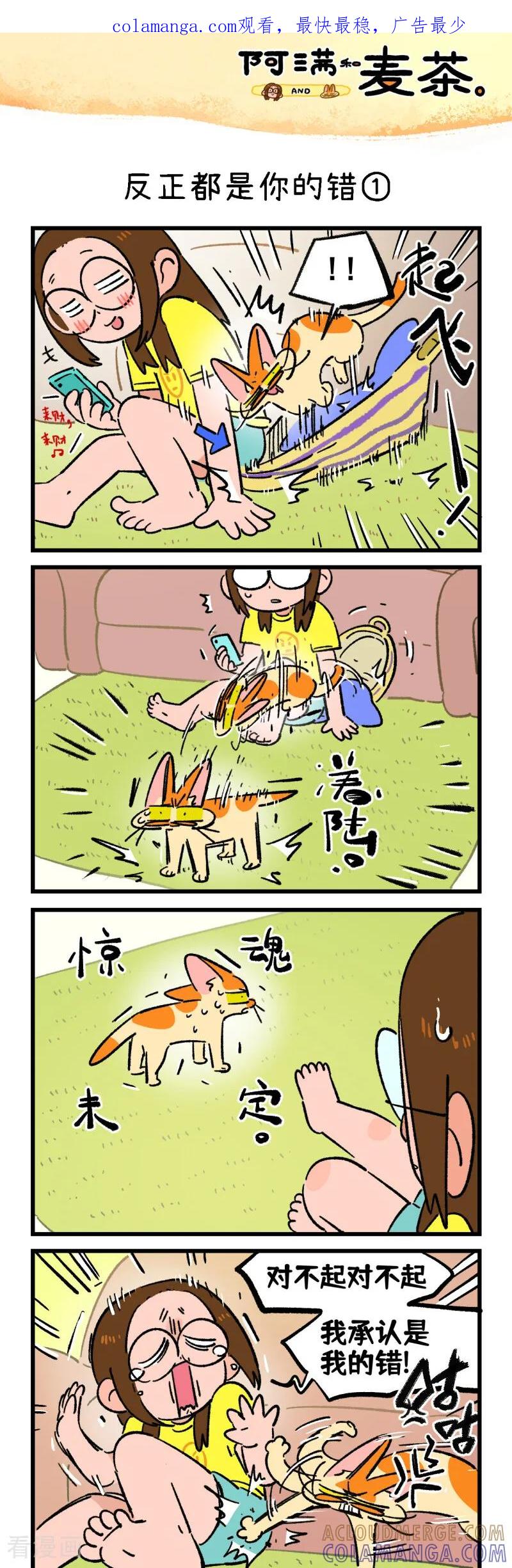 第256话-阿满和麦茶-新漫画 日胖大海寺（第1张）