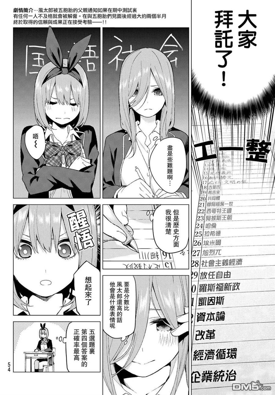 第20话期中测试-五等分的花嫁-春场ねぎ（第2张）