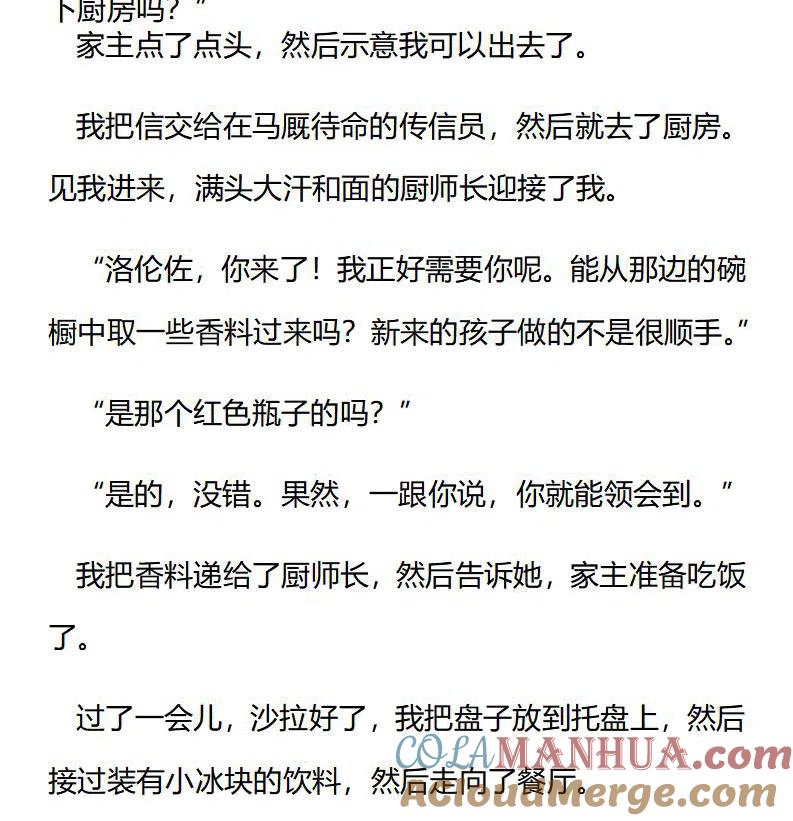 番外二洛伦佐的公爵观察日记（一）-小说版穿越成公爵家的女仆-Aloha（主笔）+ Jooahri（原作）（第8张）