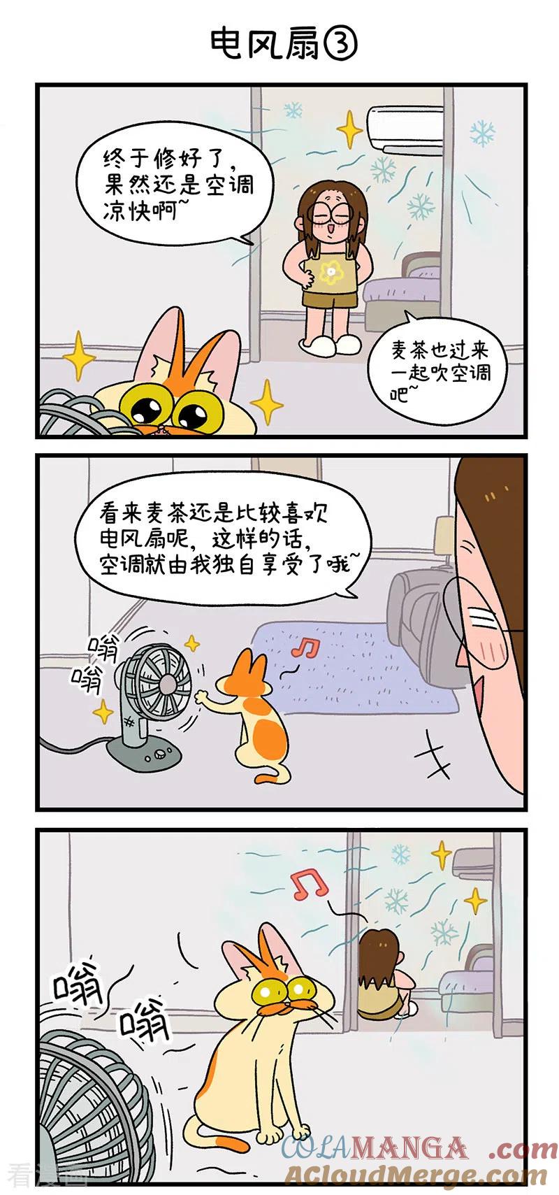 第28话电风扇-阿满和麦茶-新漫画 日胖大海寺（第4张）