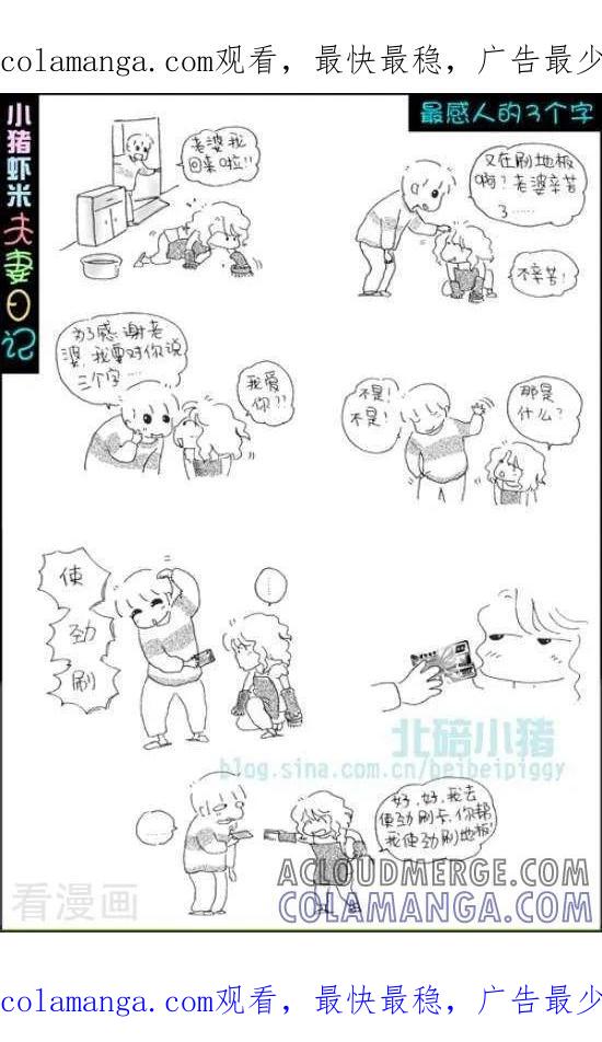 第98话最感人的三个字2-七年不痒——小猪虾米夫妻日记（第三季）-北碚小猪（第1张）