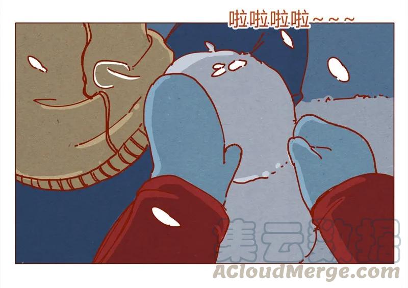 156话踏雪寻梅好天气-喂，看见耳朵啦-特雷西胡,漫漫漫画（第5张）