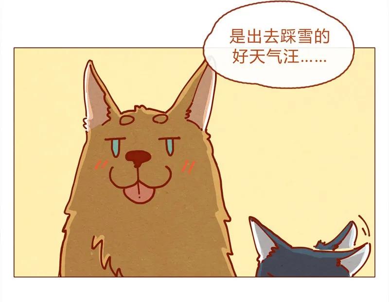 156话踏雪寻梅好天气-喂，看见耳朵啦-特雷西胡,漫漫漫画（第15张）