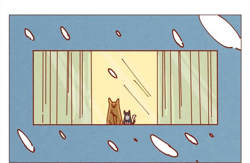 156话踏雪寻梅好天气-喂，看见耳朵啦-特雷西胡,漫漫漫画（第14张）