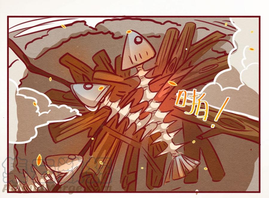246话新春特别篇过年（二）-喂，看见耳朵啦-特雷西胡,漫漫漫画（第9张）