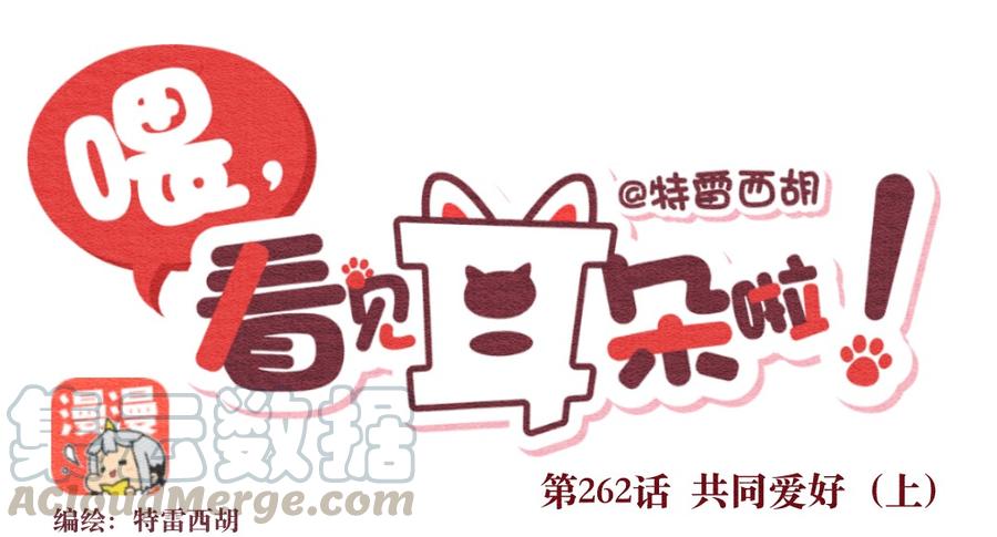 262话共同爱好（上）-喂，看见耳朵啦-特雷西胡,漫漫漫画（第1张）