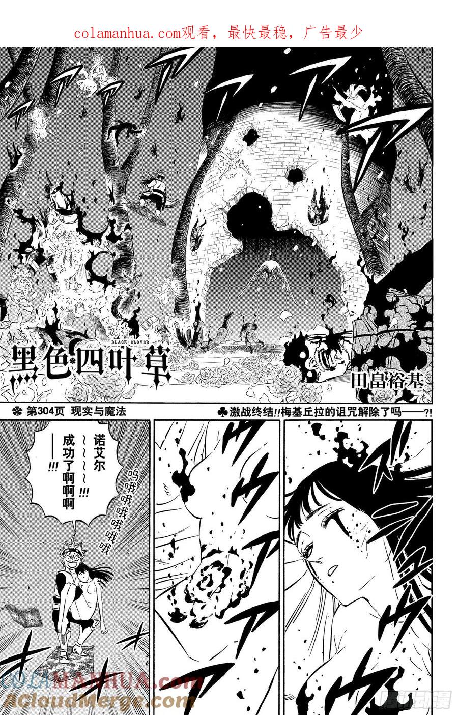 304现实与魔法-黑色四叶草-田畠裕基,集英社（第1张）