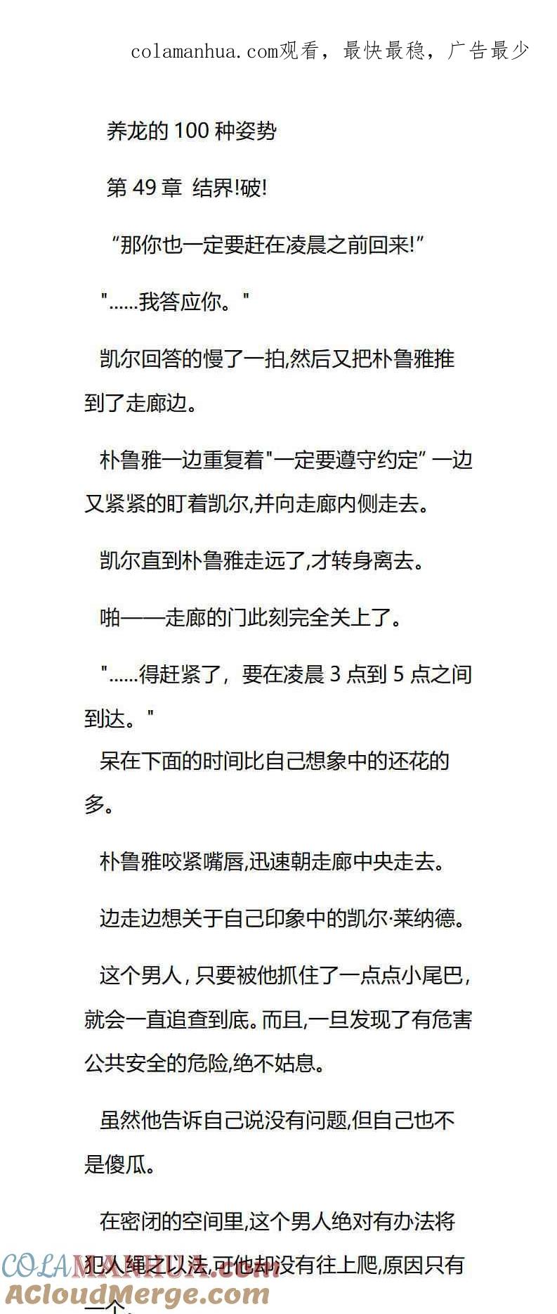 第49章结界!破!-养龙的100种姿势 小说-达瑟儿（第1张）