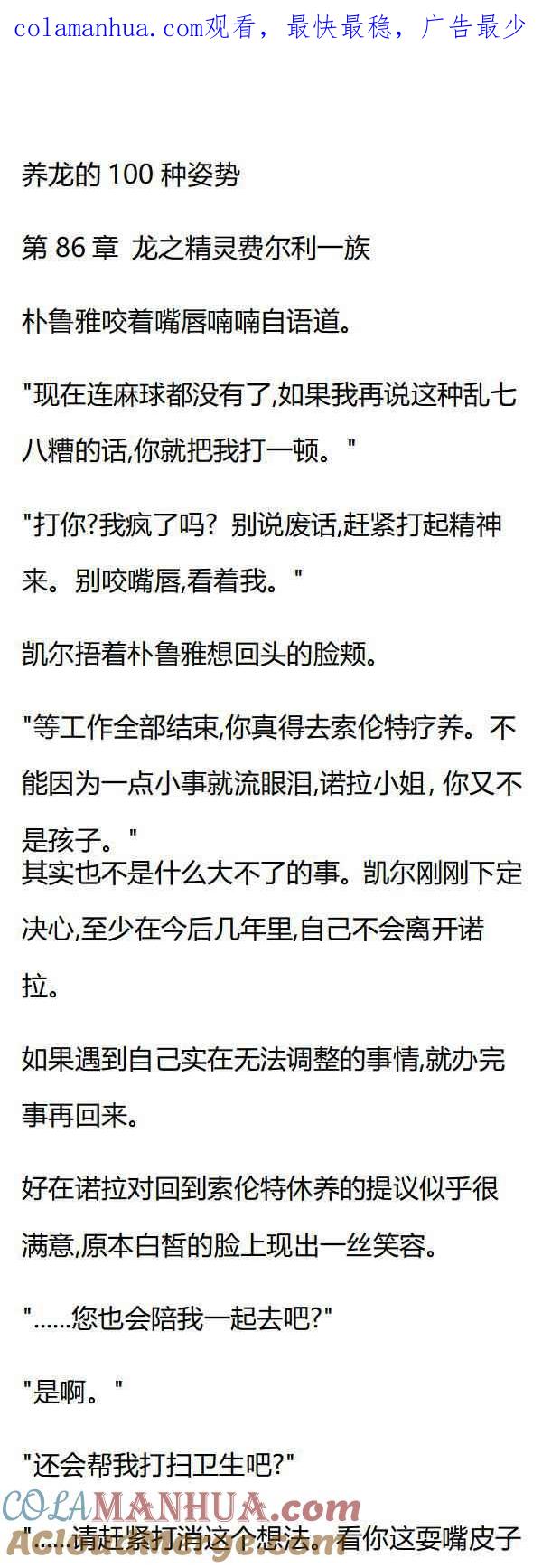 第86章龙之精灵费尔利一族-养龙的100种姿势 小说-达瑟儿（第1张）
