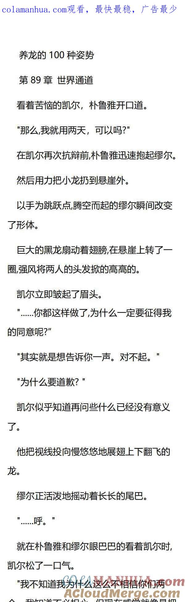 第89章世界通道-养龙的100种姿势 小说-达瑟儿（第1张）