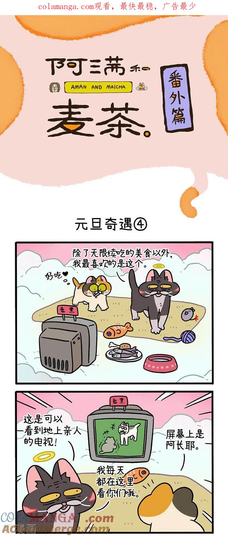 番外13下元旦奇遇-阿满和麦茶-新漫画 日胖大海寺（第1张）