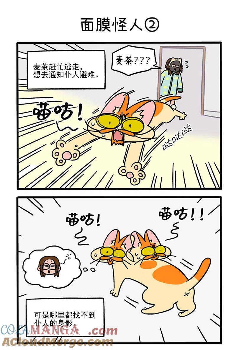 第52话面膜怪人-阿满和麦茶-新漫画 日胖大海寺（第3张）